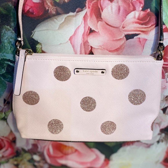Pink Polka Dot Kate Spade Crossbody - Picture 4 of 6